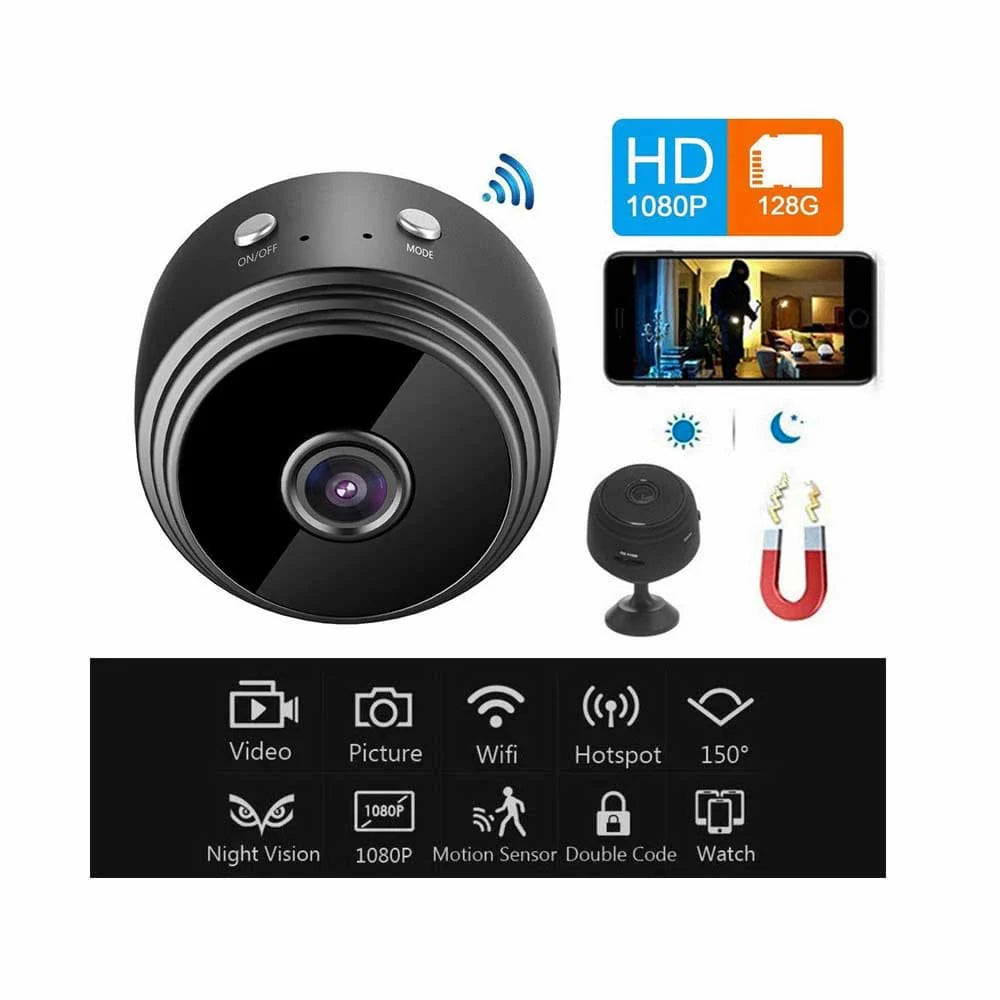 A9 Mini Camera,1080P HD WiFi Camera